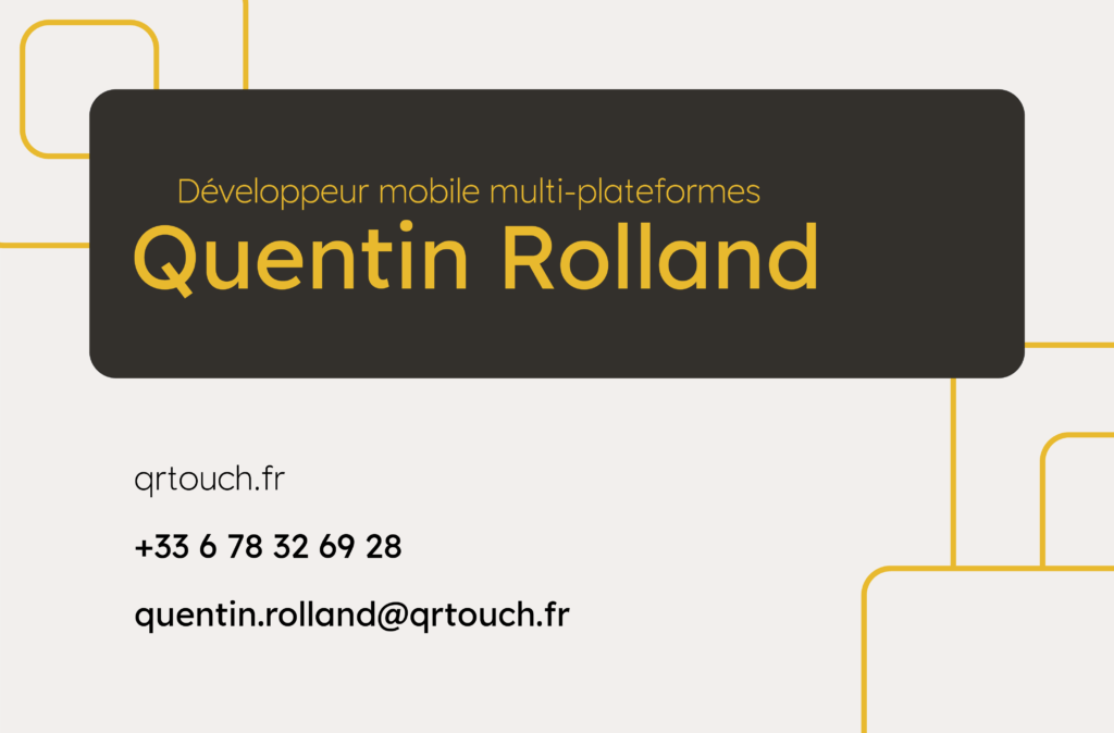 Carte de visite QRTouch